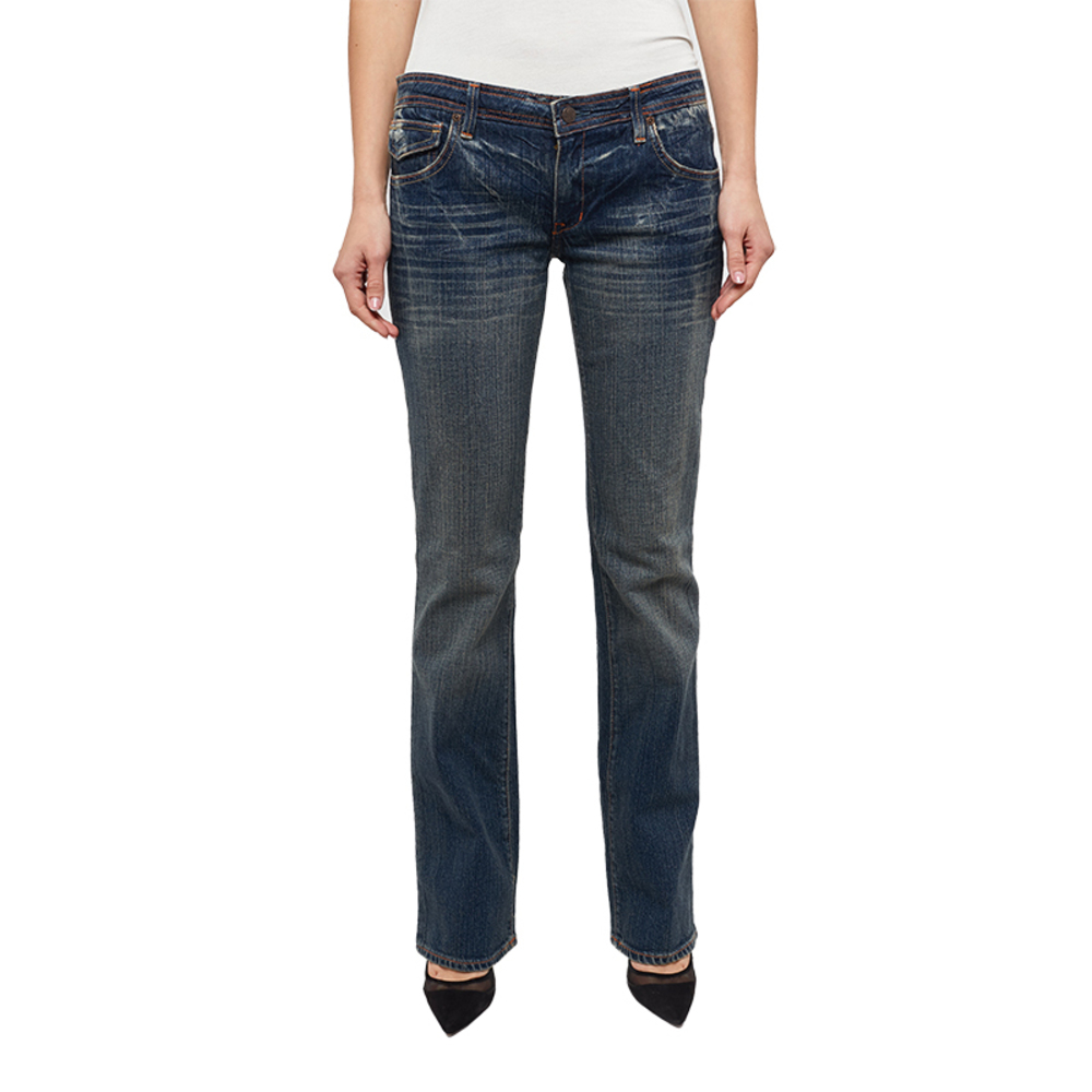 575 Denim Jeans Women size 31 Dark Orange